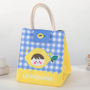 Sac isotherme portable pour enfants Oxford imperméable personnalisé à 3 couches Sac à déjeuner portable Sac isotherme léger tendance - Product Image 5