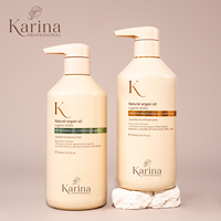 Shampooing et après-shampooing à l'huile d'argan naturelle en marque blanche pour une hydratation douce et régulatrice de sébum, OEM ODM