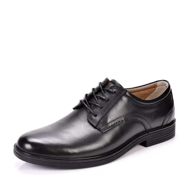 Sepatu pria kulit oxford hitam, sepatu pria bisnis, sepatu formal & oxford