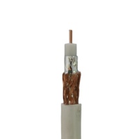 Câbles de communication tressés à âme solide Câble de communication RG6 RG58 RG59 RG174 RG316 RG213 RG402 Câble coaxial TV Télévision