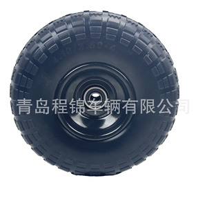 Pneu de remorque Qingdao Chengjin Vehicles 4.10/3.50-4 à design diagonale pour camion manuel, tondeuse à gazon, brouette et remorque de jardin - Product Image 2