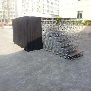 Lighting outdoor aluminum <b>stage</b> portable riser <b>stage</b> for wedding centerpieces - Product Image 5