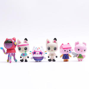 Figura <span class=keywords><strong>de</strong></span> Gato <span class=keywords><strong>Gaby</strong></span>'s Doll Fish, Figura <span class=keywords><strong>de</strong></span> Gato, Máquina <span class=keywords><strong>de</strong></span> Juguete para Gatos, Muñeca Giratoria, Adorno <span class=keywords><strong>de</strong></span> Figura - Product Image 4