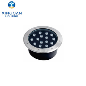 Ngoài trời không thấm nước IP67 Vòng <span class=keywords><strong>LED</strong></span> boong ánh sáng 9W đến 36W cơ thể nhôm lõm sàn vườn chôn ngầm ánh sáng inground - Product Image 3