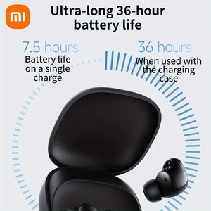 En Stock aux États-Unis Écouteurs Xiaomi Redmi Buds 6 Play Haut-Parleur Dynamique de 10 mm Réduction de Bruit IA Jusqu'à 36 Heures d'Autonomie - Product Image 5