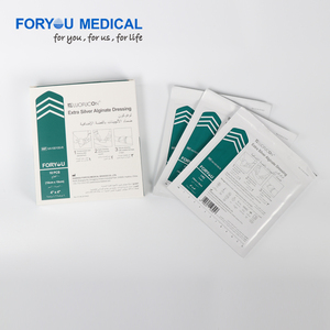 Apósito Médico Antimicrobiano de Alginato de Calcio y Plata para Úlceras del Pie Diabético, Úlceras por Presión y Cuidado de Heridas - Product Image 1