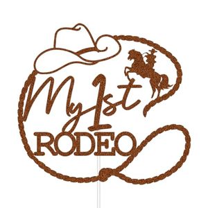 <span class=keywords><strong>D</strong></span>écorations de fête prénatale avec thème western cowboy, <span class=keywords><strong>mon</strong></span> <span class=keywords><strong>premier</strong></span> rodéo, joyeux <span class=keywords><strong>anniversaire</strong></span>, <span class=keywords><strong>d</strong></span>écoration de gâteau pour enfants, ensemble de fournitures pour la première fête <span class=keywords><strong>d</strong></span>'<span class=keywords><strong>anniversaire</strong></span> - Product Image 3
