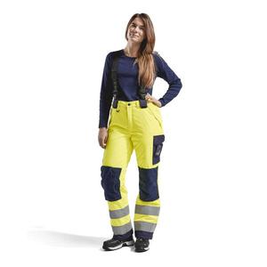 BLAKLADER - 788519773389C36 Pantalón de invierno Hi-Vis para mujer Amarillo/Azul marino-EAN 7330509551066 ROPA DE TRABAJO DE 2017 - Product Image 3