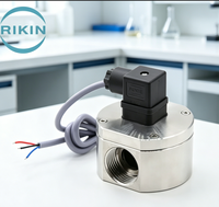 DN25 Micro # Débitmètre à turbine 304 SUS 1'' à engrenages ovales pour diesel, pompe à huile industrielle, stockage, remplissage, compteur 3-60L