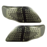 Nouveau design AURON – Feux arrière LED étanches en ABS rouge/jaune avec clignotants pour Corolla 2007-2010, 12V, pour modernisation et remplacement des feux stop