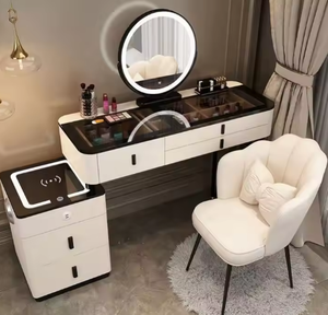 Tocador inteligente multifuncional simple moderno y silla de espejo de tocador de princesa para uso en dormitorio - Product Image 2