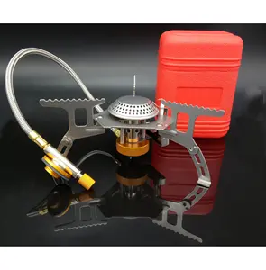 CE Certificate Electric Cooker Portable Automatic Metal Gas Camping Stove For Outdoor Cooking And Travel