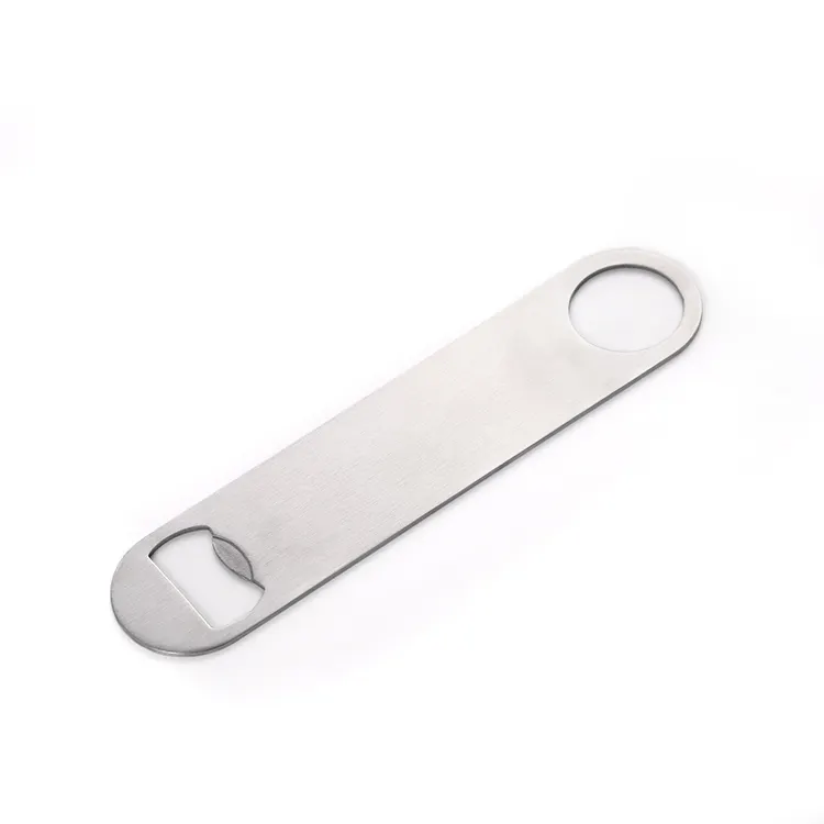 custom logo Canada stainless steel bar blank metal bottle opener with magnet