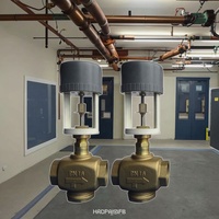 Vanne de zone électrique DN15 24V à commande linéaire bidirectionnelle avec structure d'arrêt pour eau