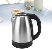 Bouilloire Électrique Économique KYYW-002 1.8L-2L en Acier Inoxydable pour Café, Thé et Voyage – Chauffe l'Eau Rapidement