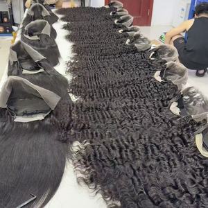 Capelli Ricci Birmani Grezzi da <span class=keywords><strong>10</strong></span> a 50 Pollici, con Cuticole Allineate da Singolo Donatore, Closure 2x6 4x4 5x5 6x6 7x7 9x6, Frontale in Pizzo HD 13x4 13x6 - Product Image 5