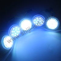 Module LED RGB plat 50 mm pour divertissement, type Pixel UCS2903, avec 12 LED, lumière ponctuelle cabochon