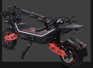 Scooter Eléctrico H10 de Alta Potencia con Doble Motor y Suspensión Completa, Marco de Aluminio, Envío desde Almacén en el Extranjero - Product Image 3