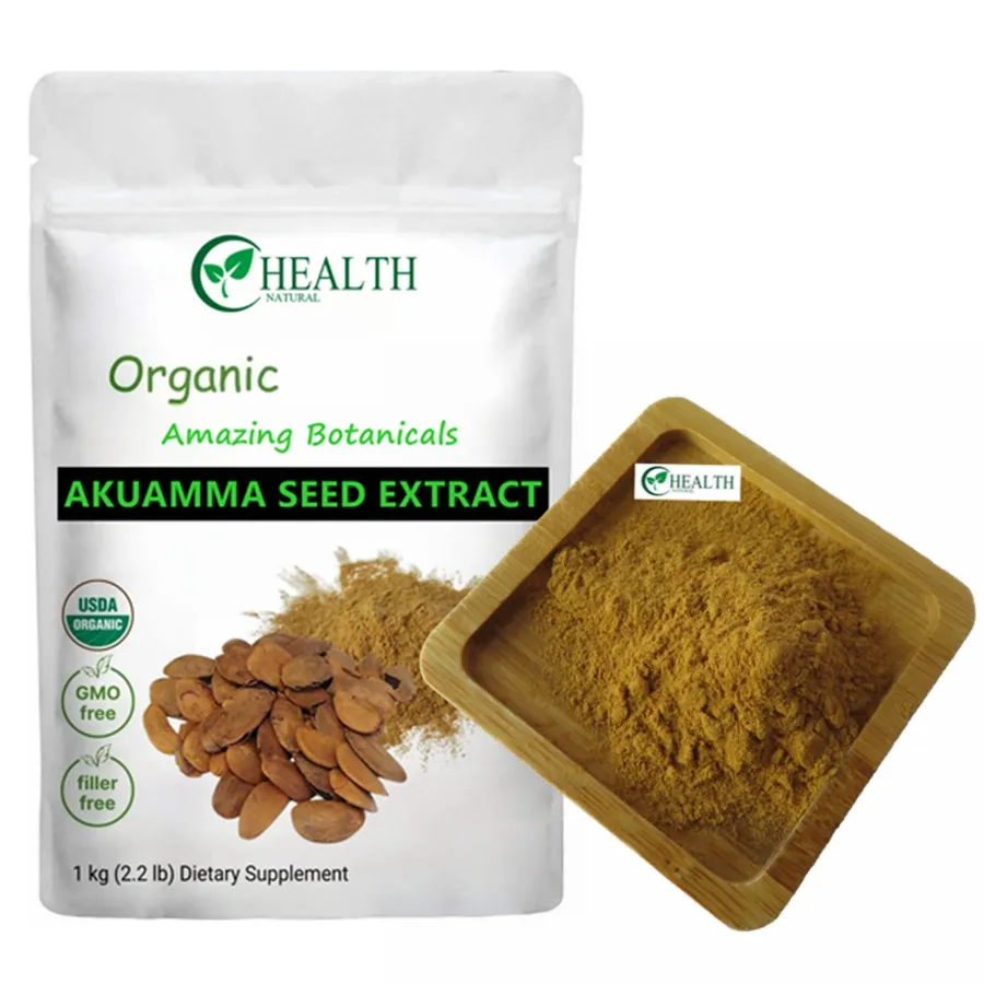 Incrível Botanicals Natural alta qualidade Akuamma semente extrato 20:1 /picralima Nitida extrato