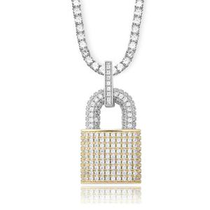 Di lusso alla moda in ottone placcato oro <span class=keywords><strong>collane</strong></span> pendenti per donna uomo Hip Hop Cubic zirconi gioielli per feste delicati gioielli femminili - Product Image 6