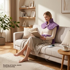 <span class=keywords><strong>Coussin</strong></span> <span class=keywords><strong>chauffant</strong></span> pour le cou <span class=keywords><strong>Amazon</strong></span>, pour la maison et le bureau, maintien au chaud, contrôle intelligent de la température, 5 vitesses, thérapie thermique par gravité, <span class=keywords><strong>électrique</strong></span>, transfrontalier - Product Image 4