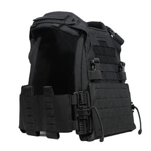 Keyicol Professionele Nylon Productie Plaat Carrier Tactisch Zwart Veiligheidsvest Voor Jacht Beschermend En Defensief - Product Image 3