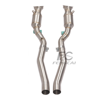 Collecteur d'échappement Downpipe 100/200/300CELL pour Ferrari F12 Berlinetta 812 GTS 6.3L 6.5L V12 2013+ en acier inoxydable pour amélioration de puissance de course