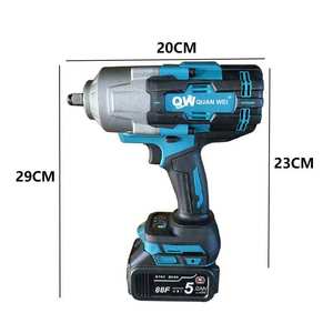 Llave dinamométrica inalámbrica de alta potencia de 2000N. M, llave de impacto eléctrica de litio sin escobillas Industrial para neumáticos de camiones - Product Image 3