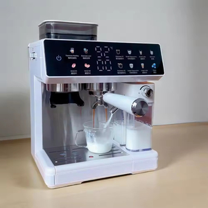 Digital Touch Screen Commercial Home Espresso <b>Coffee</b> Machine with Integrated Grinding Hot & Cold Dual Extraction Milk Frother - Product Image 5