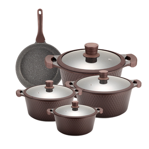 Cocina Aluminio Cooklover Utensilios de cocina Ollas antiadherentes Utensilio de cocina Sartén profunda con tapa - Product Image 5