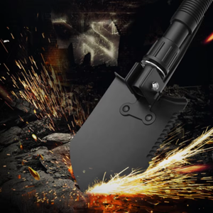 <span class=keywords><strong>Pelle</strong></span> pliante portable avec poignée en fer Outil de creusement utile pour le camping en plein air et le jardin - Product Image 3