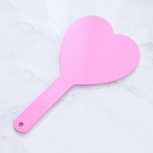 Handheld <b>Pocket</b> Makeup <b>Mirror</b> Vintage Personalized Portable Mini Pink Heart Hand Held Vanity <b>Mirror</b> With Logo Custom - Product Image 5