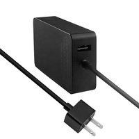 Chargeur d'ordinateur portable électrique 36W 44W 65W 12V/15V 2.58A pour Microsoft Surface Pro 3/4/5 avec protection OTP