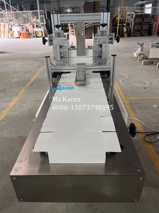 Thương mại nóng chảy keo hộp niêm phong máy nhỏ carton dán máy Snack hộp dán máy - Product Image 5