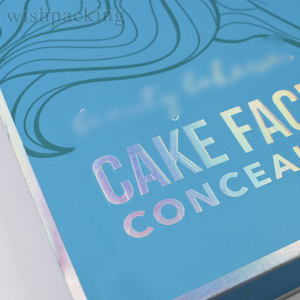 Tùy chỉnh bù đắp in ấn mỹ phẩm hộp gói cho trang điểm Kit Set giấy nghệ thuật dập nóng từ hộp giấy với tay áo - Product Image 5