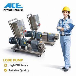 Factory Price Sanitary Rotor Rotary Lobe Pump Food Grade for Syrup Honey Chocolate Molasses Yogurt Food Transfer Lobe Pump - Product Image 6