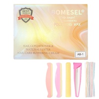 Kit de cire à polir en plastique pour nail art, outil magique pour débutants, soins des ongles à domicile et en salon professionnel