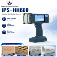 Impresora de inyección de tinta de caracteres grandes IPS-HH600 DOD para cajas de cartón, paletas, tuberías de hormigón y codificación.