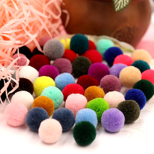 Petites boules de baies de bayberry de 15 mm, pompons en fil, accessoires de bijoux DIY, matériaux artisanaux pour le tricot - Product Image 1