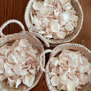Pétalos de Rosa Preservados, Confeti para Bodas, Pétalos Grandes, Decoración para Cesta de Niña de las Flores, para el Día de San Valentín - Product Image 3