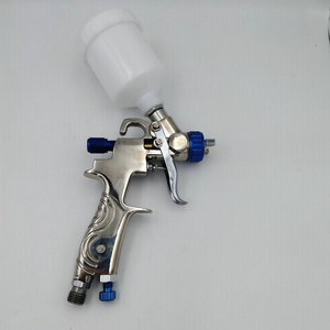 Pistolet de pulvérisation à alimentation par gravité haute pression K-350 en alliage d'aluminium OEM pour peinture automobile, pulvérisateur à trémie supérieure à haute atomisation - Product Image 4