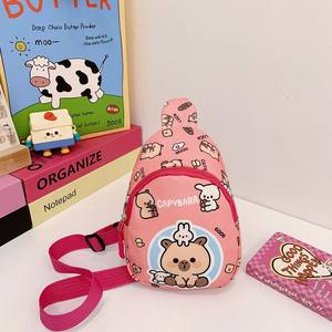 Capybara Kinder-Tasche für Jungen und Mädchen, Lässige Süße Brusttasche, Outdoor-Reise-Münzbörse, Schulter-Umhängetasche im Großhandel - Product Image 5