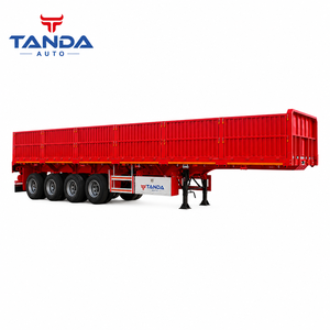 Semirremolque de Servicio Pesado de 4 Ejes y 60 Toneladas <span class=keywords><strong>con</strong></span> Ejes TANDA, Equipo de Descarga JOST y Válvula WABCO <span class=keywords><strong>para</strong></span> Transporte de Carga a Granel - Product Image 3