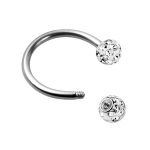 Gioielli per il Corpo, Piercing al Naso a Forma di C con Sfera, Ago <span class=keywords><strong>Fine</strong></span> per Matrimoni e Fidanzamenti - Product Image 3