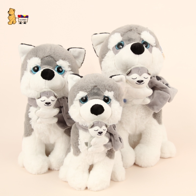Big Eyes Husky Dog Super Soft Plush Toy for Kids