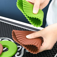 Filtro de Café Portátil de PVC de Grado Alimenticio, Impermeable, con Diseño Minimalista y Control de Flujo, Personalizable
