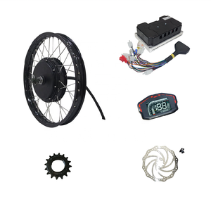 มอเตอร์ QS มอเตอร์ QS205 สกู๊ตเตอร์ 3000W 50H V3I ล้อขนาด 17x1.6 นิ้ว พร้อมชุดขับเคลื่อน Fardriver ND72450 คอนโทรลเลอร์ BLDC  หน้าปัดความเร็ว DKD กำลังไฟ 3000 วัตต์ ใหม่ - Product Image 4