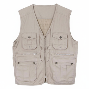 Toutes les couleurs Plus Size gilets de sécurité de chasse à la mode hommes conception unique réfléchissant populaire fabricant bas prix d'usine - Product Image 1