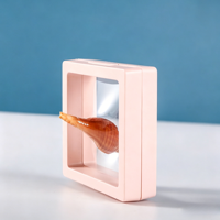 Boîte de présentation flottante en TPU, vitrine à suspension 3D, boîte de rangement transparente anti-poussière pour bijoux, pièces de monnaie, médailles et objets de collection