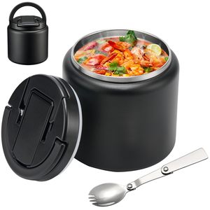 BABHAMNESS 26oz Boîte à lunch isotherme portable pour soupes et aliments chauds, pour enfants, 1 compartiment, large ouverture, anti-fuite, en acier inoxydable - Product Image 1